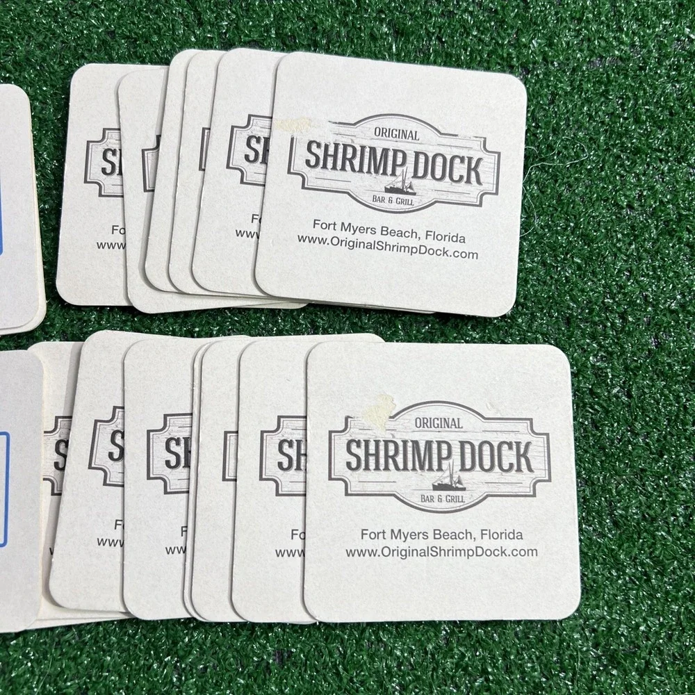 30‎ Restaurant Bar Beer Coasters Many Styles Square Shaped
